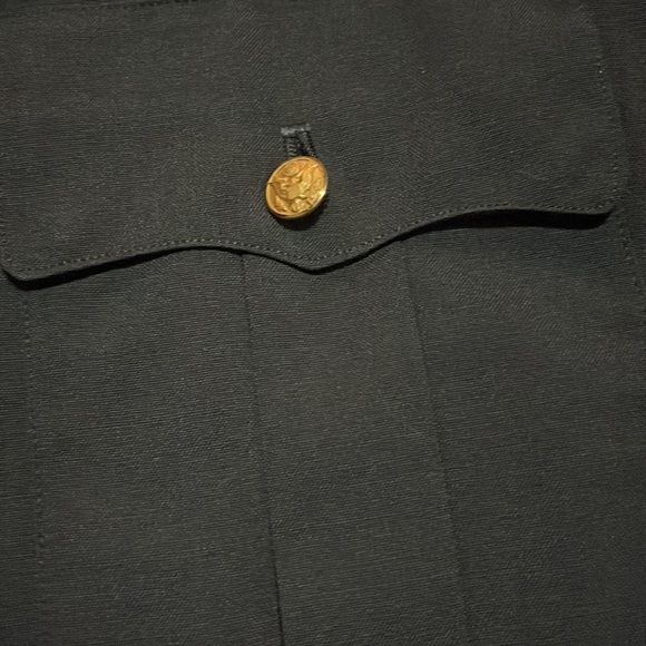 VINTAGE MILITARY US ARMY  COAT UNIFORM JACKET MENS 8405-965-1605 SIZE 40S - Picture 4 of 13